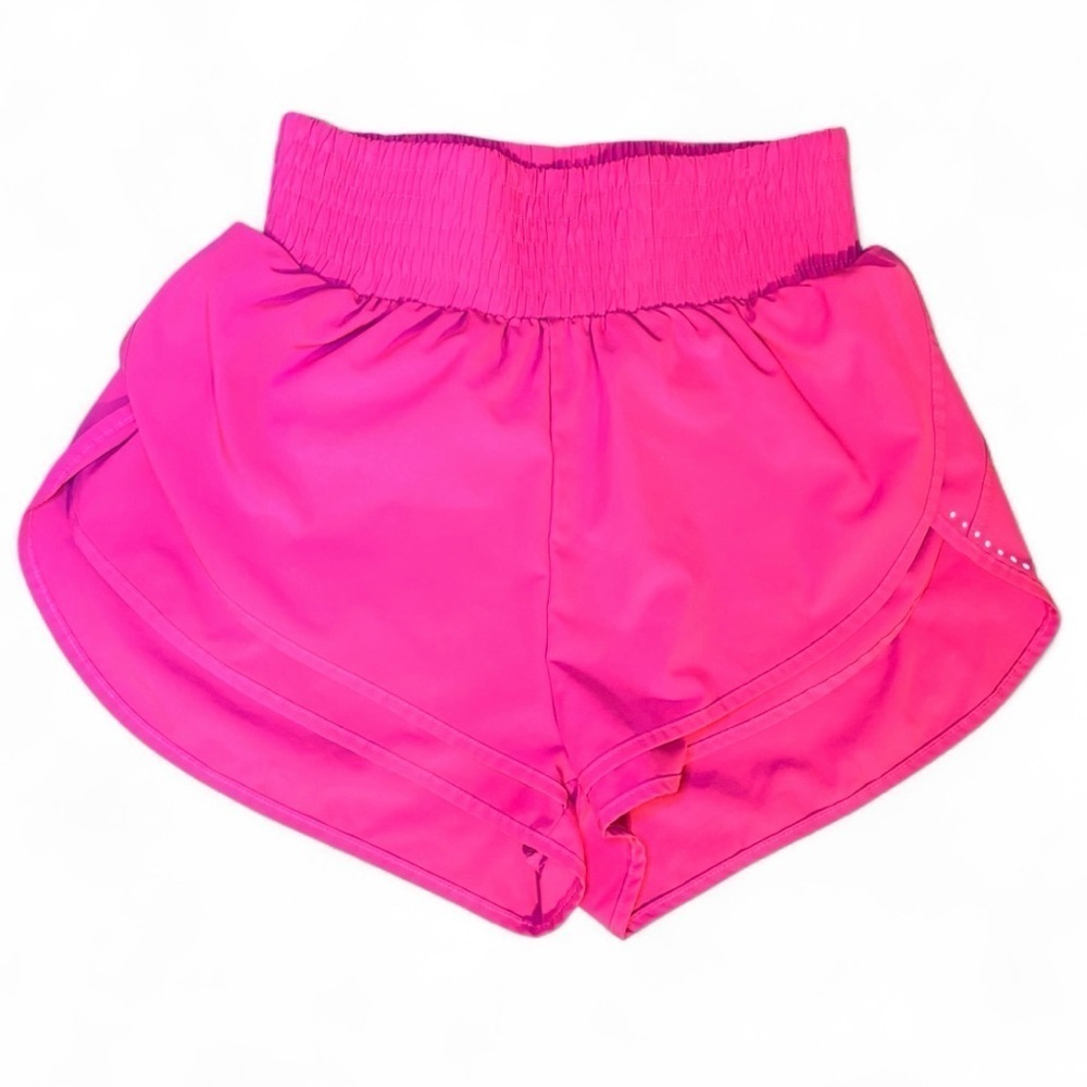 Blooming Jelly Bright Pink High Waisted Athletic Shorts Size Small Women’s